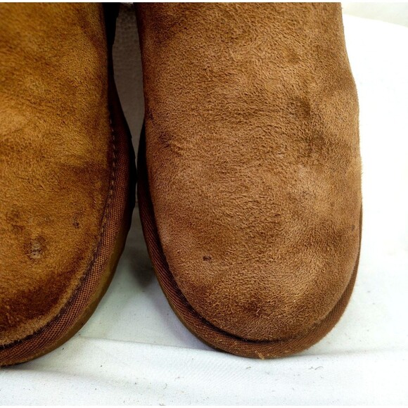 UGG Classic Ultra Mini size 10 Chestnut Men's Suede Slip On Boots  1116109 - Picture 11 of 15